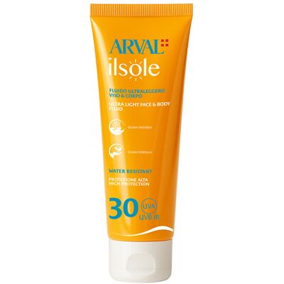 Arval Sun Fluido - Viso E Corpo Spf 30 150 ml Arval Sun Fluido - Viso E Corpo Spf 30 150 ml