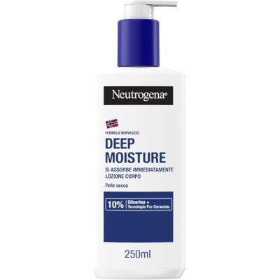 Lozione corpo Neutrogena 250ml Assorbimento rapido - Cura del corpo Lozione corpo Neutrogena 250ml Assorbimento rapido - Cura del corpo