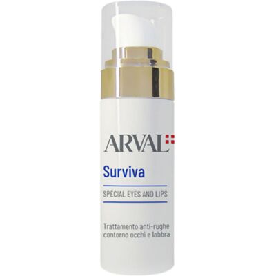 Crema Antirughe Arval Surviva Per Occhi e Labbra - 30ml Crema Antirughe Arval Surviva Per Occhi e Labbra - 30ml