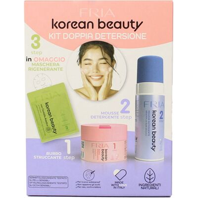 Fria Cofanetto Korean Beauty Doppia Detersione Fria Cofanetto Korean Beauty Doppia Detersione