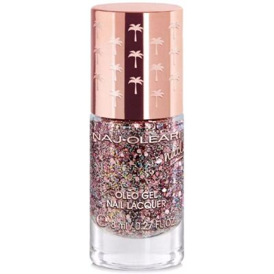 Naj-Oleari Oleo Gel Nail Lacquer - Smalto Effetto Gel Smalto effetto gel 30 glitter rosato Naj-Oleari Oleo Gel Nail Lacquer - Smalto Effetto Gel Smalto effetto gel 30 glitter rosato