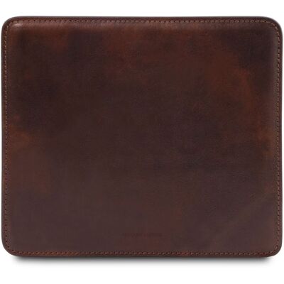 Tuscany Leather Tappetino per mouse in pelle Testa di Moro Tuscany Leather Tappetino per mouse in pelle Testa di Moro