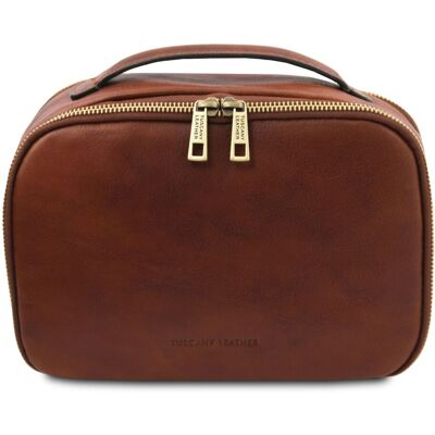 Tuscany Leather Beauty case in pelle Marrone Tuscany Leather Beauty case in pelle Marrone