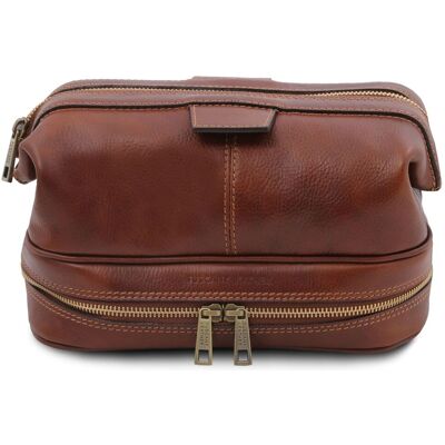 Tuscany Leather Beauty case in pelle Marrone Tuscany Leather Beauty case in pelle Marrone