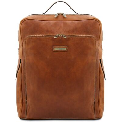 Tuscany Leather Zaino porta computer in pelle Misura grande Naturale Tuscany Leather Zaino porta computer in pelle Misura grande Naturale