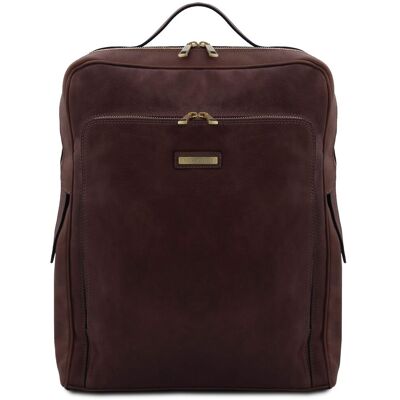 Tuscany Leather Zaino porta computer in pelle Misura grande Testa di Moro Tuscany Leather Zaino porta computer in pelle Misura grande Testa di Moro
