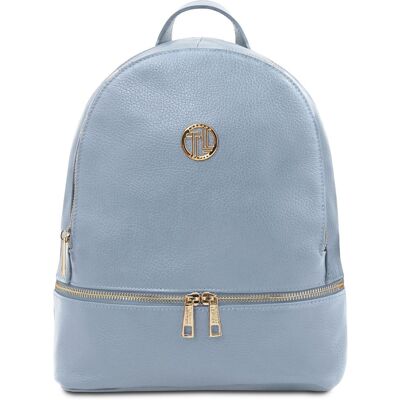 Tuscany Leather Zaino in pelle morbida Celeste Tuscany Leather Zaino in pelle morbida Celeste