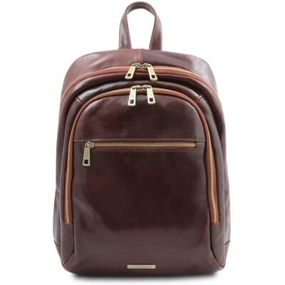 Tuscany Leather Zaino in pelle 2 scomparti Marrone Tuscany Leather Zaino in pelle 2 scomparti Marrone