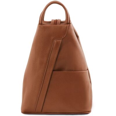 Tuscany Leather Zaino in pelle morbida Cognac Tuscany Leather Zaino in pelle morbida Cognac