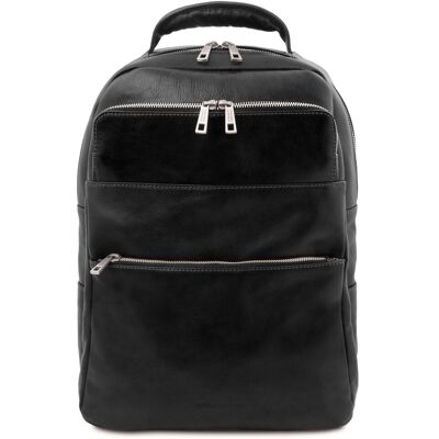 Tuscany Leather Zaino porta computer in pelle Nero Tuscany Leather Zaino porta computer in pelle Nero