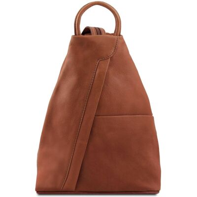 Tuscany Leather Zaino in pelle morbida Cognac Tuscany Leather Zaino in pelle morbida Cognac