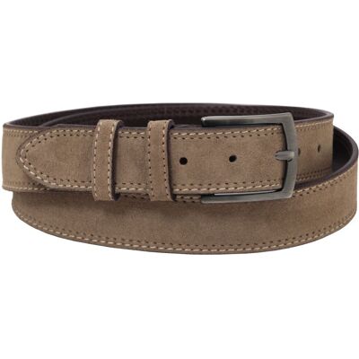 Tuscany Leather Cintura casual in camoscio 35mm Talpa 105 cm Tuscany Leather Cintura casual in camoscio 35mm Talpa 105 cm