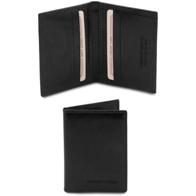 Tuscany Leather Esclusivo portacarte in pelle Nero Tuscany Leather Esclusivo portacarte in pelle Nero