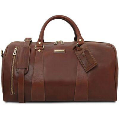 Tuscany Leather Borsone da viaggio in pelle Misura grande Marrone Tuscany Leather Borsone da viaggio in pelle Misura grande Marrone