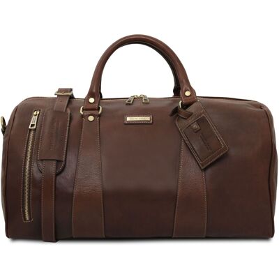 Tuscany Leather Borsone da viaggio in pelle Misura grande Testa di Moro Tuscany Leather Borsone da viaggio in pelle Misura grande Testa di Moro