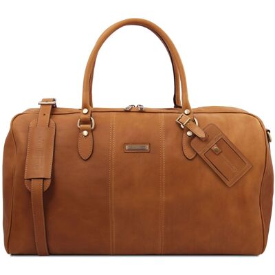 Tuscany Leather Borsone da viaggio in pelle Misura grande Naturale Tuscany Leather Borsone da viaggio in pelle Misura grande Naturale