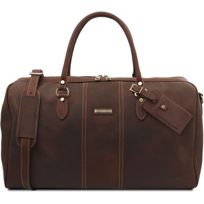 Tuscany Leather Borsone da viaggio in pelle Misura grande Testa di Moro Tuscany Leather Borsone da viaggio in pelle Misura grande Testa di Moro