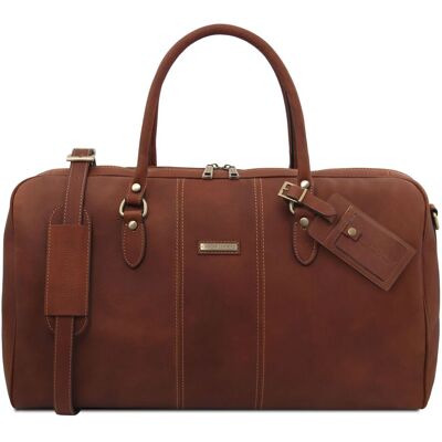 Tuscany Leather Borsone da viaggio in pelle Misura grande Marrone Tuscany Leather Borsone da viaggio in pelle Misura grande Marrone