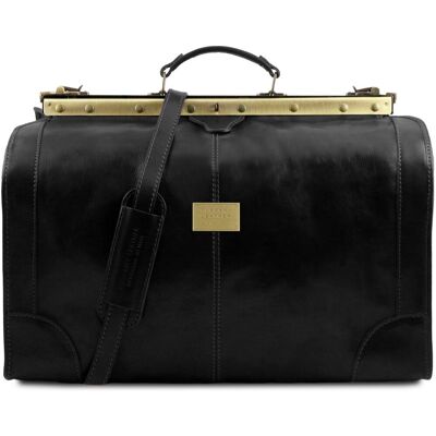 Tuscany Leather Borsa da viaggio in pelle Misura grande Nero Tuscany Leather Borsa da viaggio in pelle Misura grande Nero