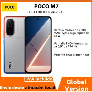 POCO 【Marchio+】 M7 Versione globale Telefono cellulare 6.9'' 144Hz FHD+ DotDisplay 7000mAh Batteria 50MP Fotocamera NFC Snapdragon 685 POCO 【Marchio+】 M7 Versione globale Telefono cellulare 6.9'' 144Hz FHD+ DotDisplay 7000mAh Batteria 50MP Fotocamera NFC Snapdragon 685