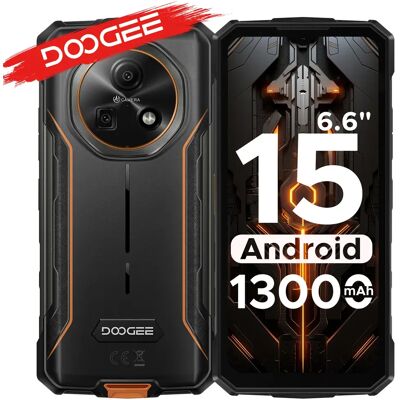 DOOGEE Fire 5 Smartphone Robusto con Batteria da 6.6 "mAh, NFC, 12GB (3+9) RAM, 64GB ROM, Android 15, Supporto Google Pay DOOGEE Fire 5 Smartphone Robusto con Batteria da 6.6 "mAh, NFC, 12GB (3+9) RAM, 64GB ROM, Android 15, Supporto Google Pay