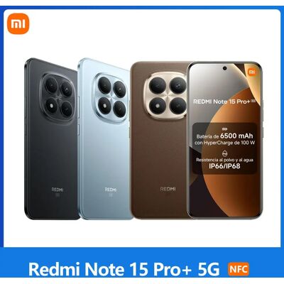 Xiaomi Redmi Note 15 Pro Plus 5G, NFC, 12+512GB, Schermo AMOLED 1,5K da 6,83 pollici, 120 Hz, Fotocamera 200 MP, Batteria da 6500 mAh, IP68 Xiaomi Redmi Note 15 Pro Plus 5G, NFC, 12+512GB, Schermo AMOLED 1,5K da 6,83 pollici, 120 Hz, Fotocamera 200 MP, Batteria da 6500 mAh, IP68