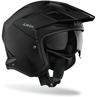 Airoh Casco da moto Kombakt Solid. Casco da moto con visiera parasole. Approvazione 22.06. Interno rimovibile e traspirante con sistema di ventilazione Airoh Casco da moto Kombakt Solid. Casco da moto con visiera parasole. Approvazione 22.06. Interno rimovibile e traspirante con sistema di ventilazione