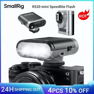 SmallRig RS20 Mini Flash per Fotocamera Sony e Canon GN12 Speedlight con Schermo OLED, 500 Flash a Piena Potenza/1.8s Ricarica Rapida SmallRig RS20 Mini Flash per Fotocamera Sony e Canon GN12 Speedlight con Schermo OLED, 500 Flash a Piena Potenza/1.8s Ricarica Rapida