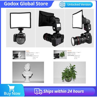 Godox Mini softbox SB20 * 30 Universale 20x30 cm Luce Flash Diffusore Pieghevole Softbox Per flash della fotocamera Godox Mini softbox SB20 * 30 Universale 20x30 cm Luce Flash Diffusore Pieghevole Softbox Per flash della fotocamera