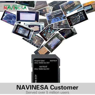 NAVINESA Mappe GPS Africa e Medio Oriente per Mercedes Classe GL/GLA/GLE/GLS, Navigazione Auto GARMIN A2189060604 Scheda SD NAVINESA Mappe GPS Africa e Medio Oriente per Mercedes Classe GL/GLA/GLE/GLS, Navigazione Auto GARMIN A2189060604 Scheda SD