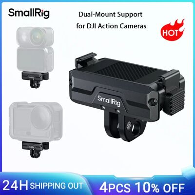 SmallRig Supporto Dual-Mount per telecamere d'azione DJI Sgancio rapido magnetico per DJI Osmo Action 6 e gabbie per DJI Osmo Nano 5890 SmallRig Supporto Dual-Mount per telecamere d'azione DJI Sgancio rapido magnetico per DJI Osmo Action 6 e gabbie per DJI Osmo Nano 5890