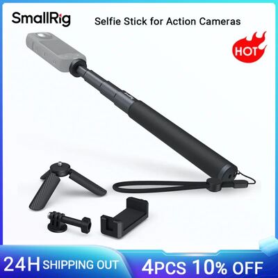 SmallRig Selfie Stick per Action Cameras Supporto Smartphone per GoPro 12 10 9 8 per Insta360 X3 per DJI Action 3 per AKASO -5403 SmallRig Selfie Stick per Action Cameras Supporto Smartphone per GoPro 12 10 9 8 per Insta360 X3 per DJI Action 3 per AKASO -5403