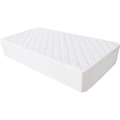 NONE Coprimaterasso impermeabile e trapuntato, in fibra per letto da 150 cm, protezione anti-macchia per materasso, traspirante, extra morbido, dimensioni 150x190/200 cm, bianco. NONE Coprimaterasso impermeabile e trapuntato, in fibra per letto da 150 cm, protezione anti-macchia per materasso, traspirante, extra morbido, dimensioni 150x190/200 cm, bianco.