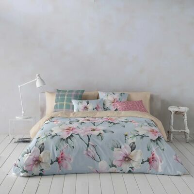 Icehome - Copripiumino stampato - Cotone extra morbido - Include 1 o 2 federe - Letto 90/135/150/180 cm - EMILIA Icehome - Copripiumino stampato - Cotone extra morbido - Include 1 o 2 federe - Letto 90/135/150/180 cm - EMILIA