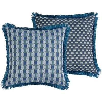 NONE Cuscino geometrico con frange 50x13x50 cm, Il miglior complemento per la tua casa. NONE Cuscino geometrico con frange 50x13x50 cm, Il miglior complemento per la tua casa.