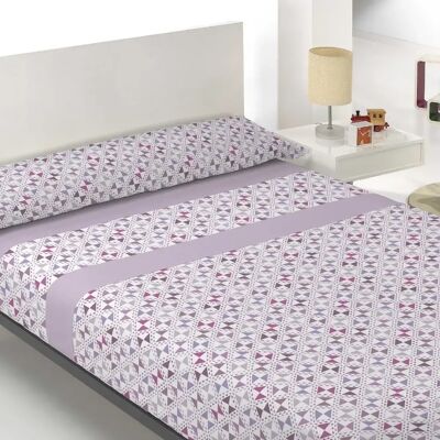 NONE Set di Lenzuola in Microfibra 100% Poliestere, Modello Selma, Colore Lavanda, Marca Rossana, per Letti da 90 a 150 cm, con Fondo Regolabile fino a 30 cm di Altezza NONE Set di Lenzuola in Microfibra 100% Poliestere, Modello Selma, Colore Lavanda, Marca Rossana, per Letti da 90 a 150 cm, con Fondo Regolabile fino a 30 cm di Altezza