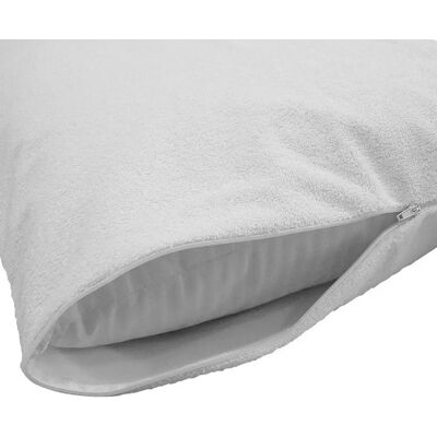 NATURALI Protezione cuscino impermeabile Naturals - Tessuto in spugna - Morbido, assorbente e resistente - 45x70/45x90/45x105/45x135/45x150/45x180 cm - Fodera cuscino NATURALI Protezione cuscino impermeabile Naturals - Tessuto in spugna - Morbido, assorbente e resistente - 45x70/45x90/45x105/45x135/45x150/45x180 cm - Fodera cuscino