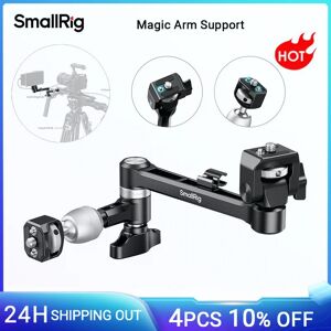 SmallRig Supporto per braccio magico con viti da 1/4"-20 e perni retrattili per riprese su treppiede a spalla per monitor della fotocamera, regolatori -5141 SmallRig Supporto per braccio magico con viti da 1/4"-20 e perni retrattili per riprese su treppiede a spalla per monitor della fotocamera, regolatori -5141
