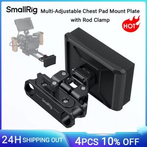 SmallRig Piastra di montaggio per pettorina multi-regolabile con morsetto per asta, pettorina leggera per funzionamento con fotocamera portatile -MD3183B SmallRig Piastra di montaggio per pettorina multi-regolabile con morsetto per asta, pettorina leggera per funzionamento con fotocamera portatile -MD3183B
