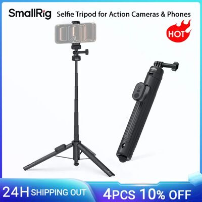 SmallRig Treppiede per selfie per fotocamere d'azione DJI Osmo Action 5 Pro per Insta360 per GoPro per iPhone 16 Pro per telefoni Samsung 5464 SmallRig Treppiede per selfie per fotocamere d'azione DJI Osmo Action 5 Pro per Insta360 per GoPro per iPhone 16 Pro per telefoni Samsung 5464