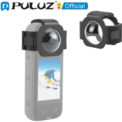 PULUZ Protezione per Lenti per Insta360 X4 / X3, Copertura Protettiva per Fotocamere d'Azione Panoramiche Insta360 X4 / X3, Accessori PULUZ Protezione per Lenti per Insta360 X4 / X3, Copertura Protettiva per Fotocamere d'Azione Panoramiche Insta360 X4 / X3, Accessori