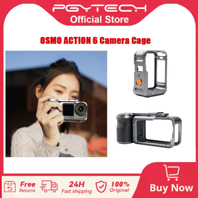 PGYTECH Kit impugnatura StreetPro per gabbia per fotocamera OSMO ACTION 6 PGYTECH Kit impugnatura StreetPro per gabbia per fotocamera OSMO ACTION 6