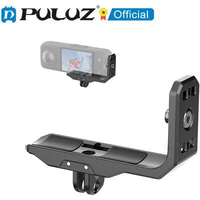 PULUZ per Insta360 X5 X4 Staffa a L in metallo a sgancio rapido per riprese orizzontali verticali per accessori Insta360 X5 X4 PULUZ per Insta360 X5 X4 Staffa a L in metallo a sgancio rapido per riprese orizzontali verticali per accessori Insta360 X5 X4