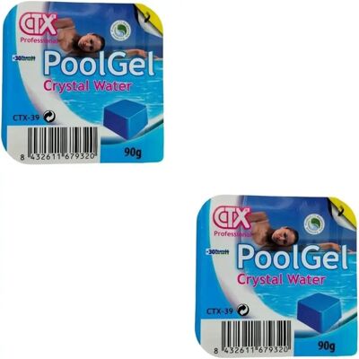 PoolGel CTX39 - Pastiglie Flocculanti Blu - 90g PoolGel CTX39 - Pastiglie Flocculanti Blu - 90g