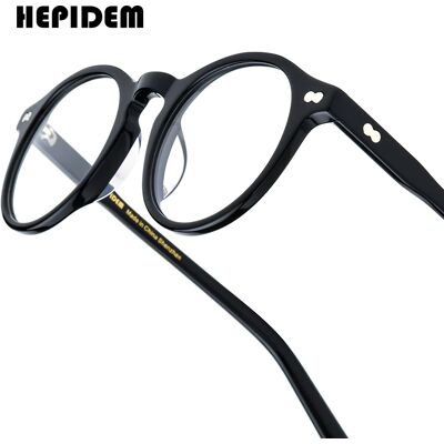FONEX HEPIDEM Occhiali da vista in acetato Telaio da donna 2025 Nuovo designer di marca rotondo Occhiali da vista fatti a mano giapponesi Occhiali Miltzen 9401 FONEX HEPIDEM Occhiali da vista in acetato Telaio da donna 2025 Nuovo designer di marca rotondo Occhiali da vista fatti a mano giapponesi Occhiali Miltzen 9401