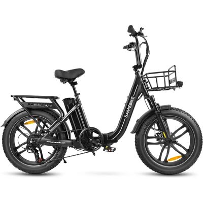 SAMEBIKE Bicicletta Elettrica C05 Pro, Batteria al Litio 36V13Ah, Motore con Pneumatici Fat da 20 Pollici, E-bike Pieghevole SAMEBIKE Bicicletta Elettrica C05 Pro, Batteria al Litio 36V13Ah, Motore con Pneumatici Fat da 20 Pollici, E-bike Pieghevole