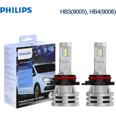 Philips LED Ultinon Pro3101 HB3 HB4 9005 9006 12/24V P20d P22d 48W 6000K Bianco abbagliante e anabbagliante Lumileds Luce per auto 11005U3101X2 Philips LED Ultinon Pro3101 HB3 HB4 9005 9006 12/24V P20d P22d 48W 6000K Bianco abbagliante e anabbagliante Lumileds Luce per auto 11005U3101X2