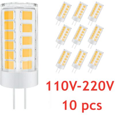 SUNMEIYI 10 pz G4 Illuminazione Domestica Lampadina A Led 5 W AC110V 220 V 2835SMD 33 led Lampada In Silicone bianco Caldo/Bianco l Angolo di 360 Gradi HA CONDOTTO LA luce SUNMEIYI 10 pz G4 Illuminazione Domestica Lampadina A Led 5 W AC110V 220 V 2835SMD 33 led Lampada In Silicone bianco Caldo/Bianco l Angolo di 360 Gradi HA CONDOTTO LA luce