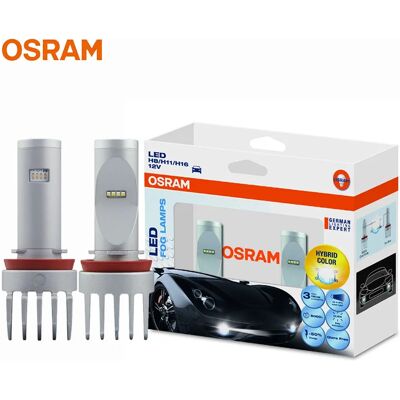 Osram Fendinebbia a LED H8 H11 H16 65219CW 12V 10W 6000K Bianco freddo Blu ghiaccio Kit di guida a LED Set Lampade a LED per auto Più luminose a lunga durata Osram Fendinebbia a LED H8 H11 H16 65219CW 12V 10W 6000K Bianco freddo Blu ghiaccio Kit di guida a LED Set Lampade a LED per auto Più luminose a lunga durata