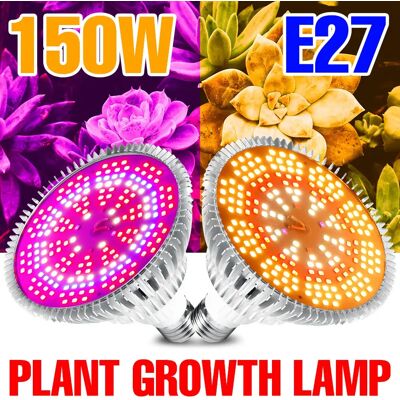 NONE 150W E27 LED pianta a spettro completo coltiva la lampadina semi di fiori per interni coltivazione idroponica vegetale scatola di crescita E14 lampada UV IR NONE 150W E27 LED pianta a spettro completo coltiva la lampadina semi di fiori per interni coltivazione idroponica vegetale scatola di crescita E14 lampada UV IR